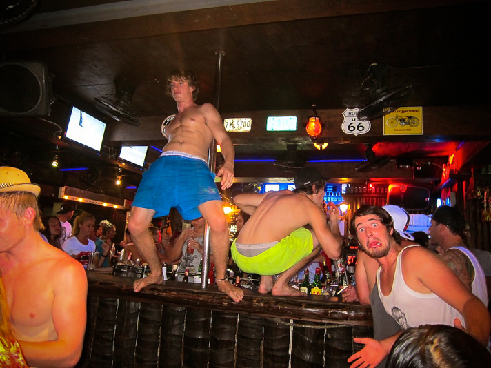 Typical Backpacker Bar in Patong