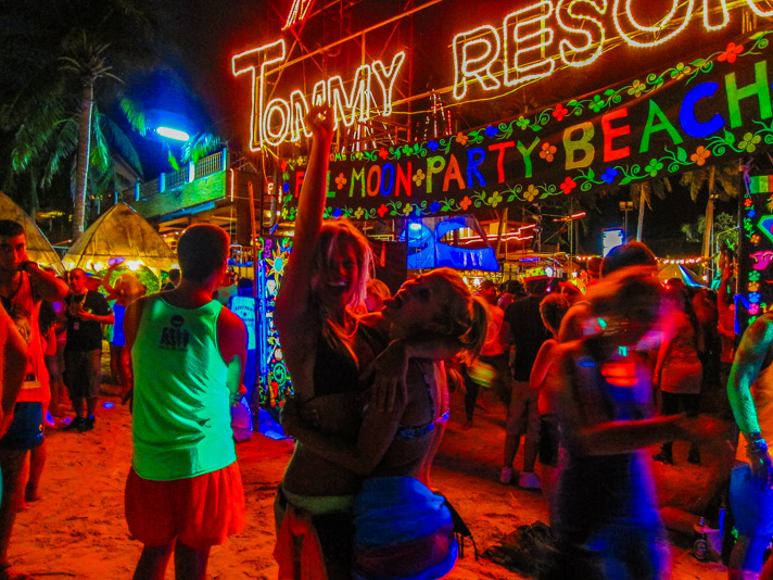 The Beginner's Guide to The Full Moon Party in Thailand • The Blonde Abroad