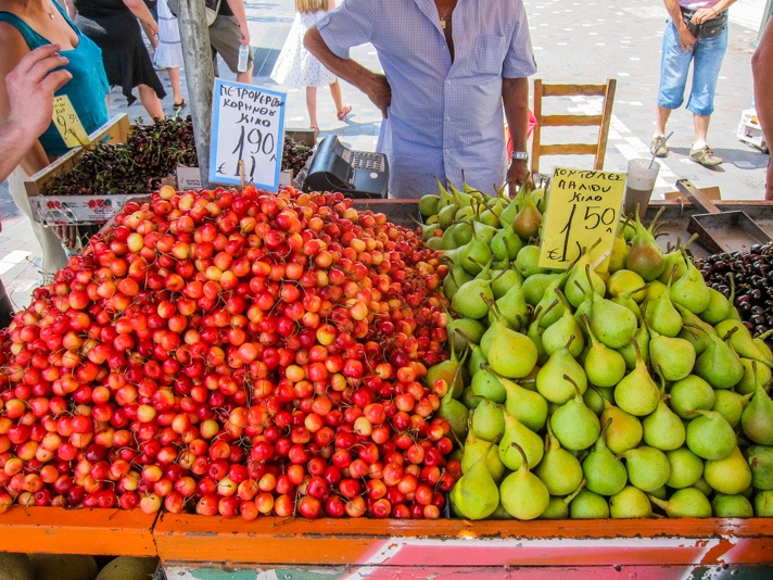 Fruit Market in Athens