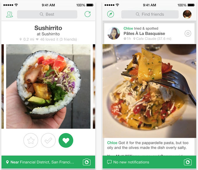 Foodspotting App