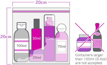 liquids allowed in carry on