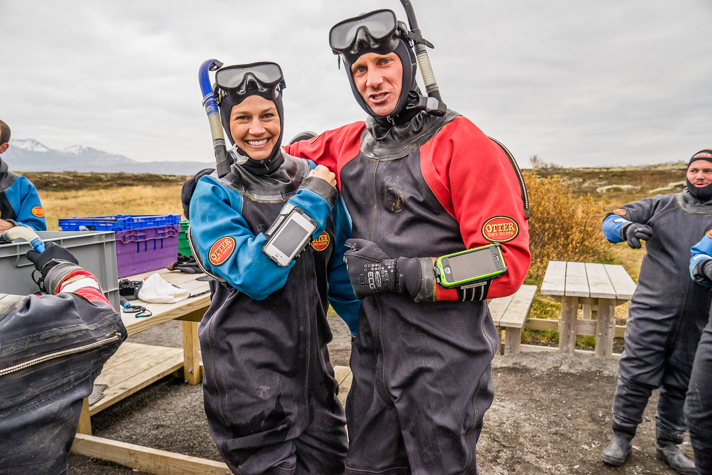 Diving with Arctic Adventures