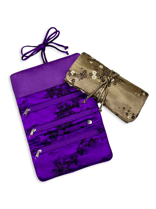 Silk Jewelry Roll • The Blonde Abroad