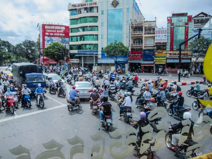 Driving in Vietnam