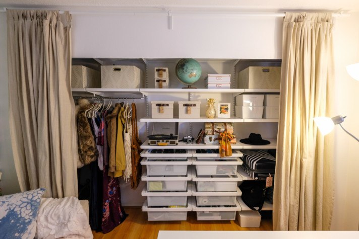 New efla closet from The Container Store