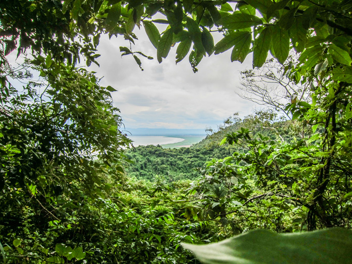 Looking out over Kep