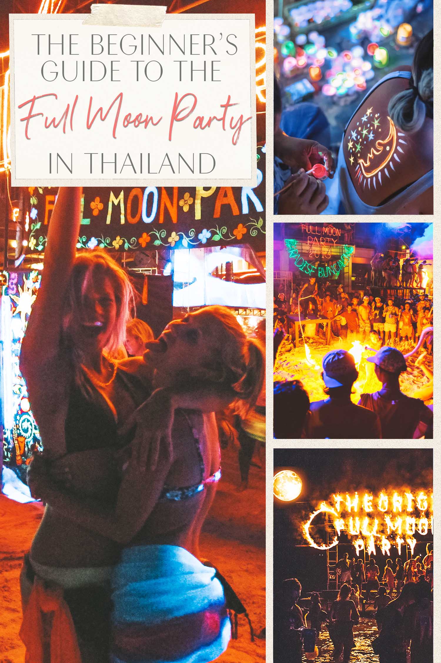 The Beginner's Guide to The Full Moon Party in Thailand • The Blonde Abroad