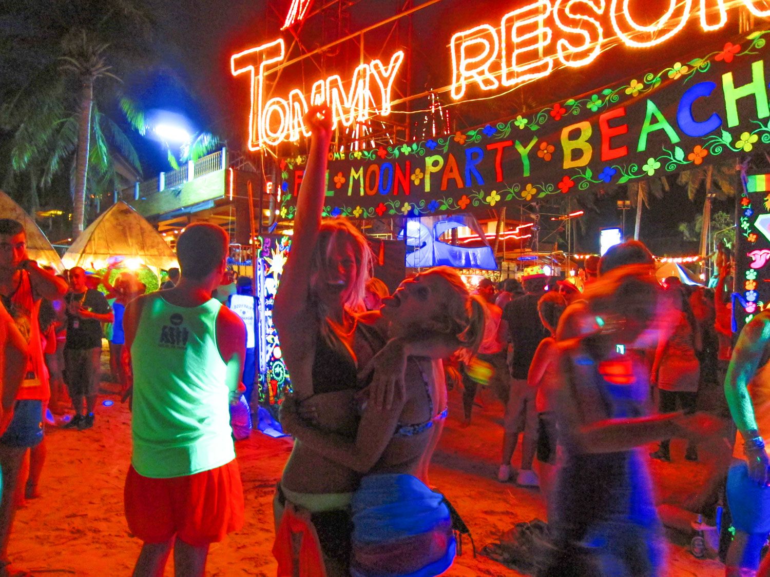 Full Moon Party in Thailand