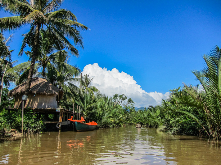 The river houses of Kampot