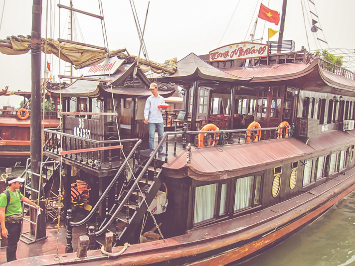 Ha Long Bay Junk Boat Cruise • The Blonde Abroad