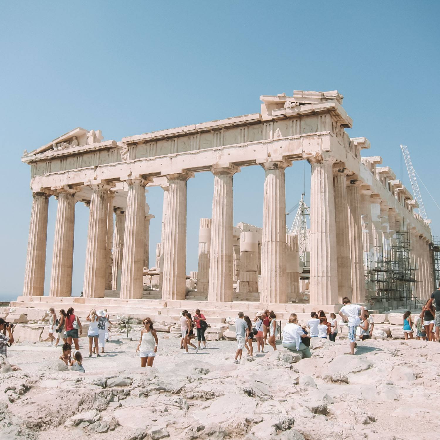 Ruins in Athens