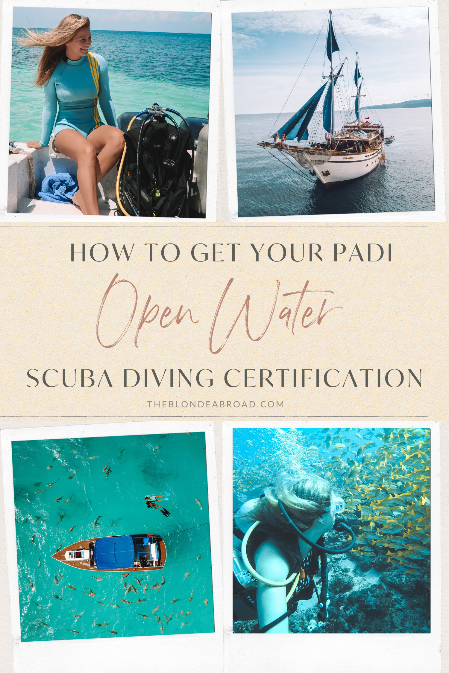 How to Get Your PADI Open Water Scuba Diving1 Certification