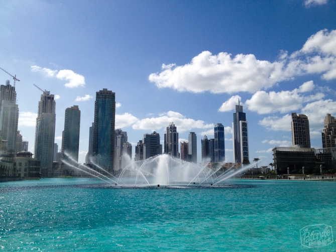 The Dubai Fountain- the world's largest choreographed fountain