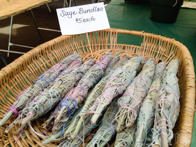 Wouldn't be a farmer's market without some sage!