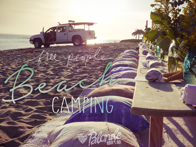 Free People Beach Camping