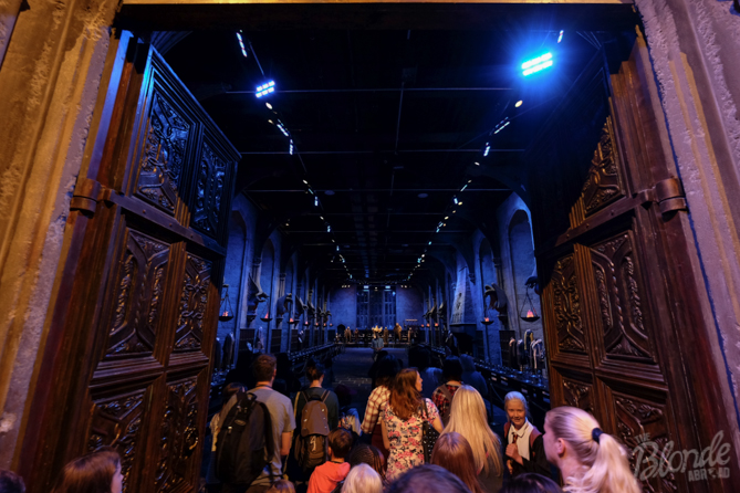 Entering the Great Hall of Hogwarts