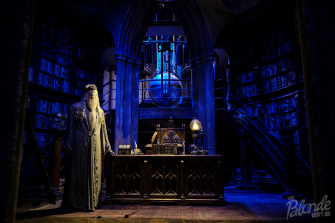 Dumbledor's office was just like the real thing!