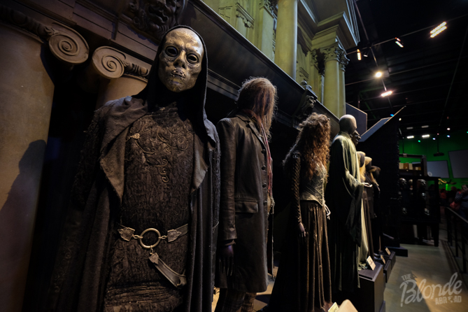 The Death Eaters costumes were terrifying!