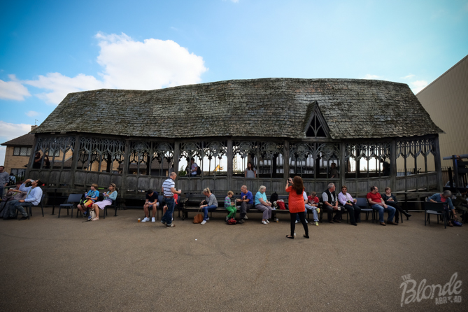 The Hogwarts bridge movie set