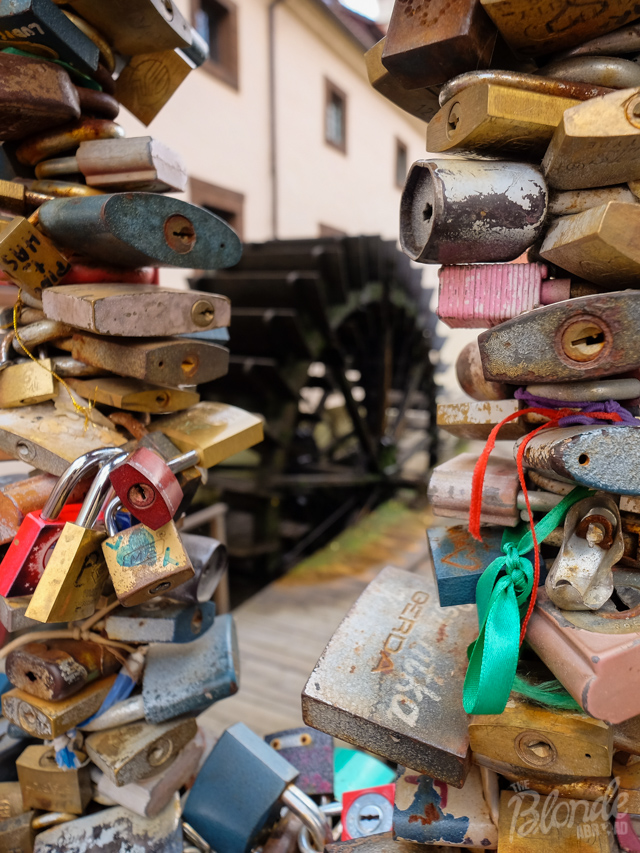 Love locks Prague