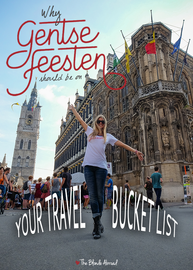 Why Gentse Feesten Should be on Your Travel Bucketlist