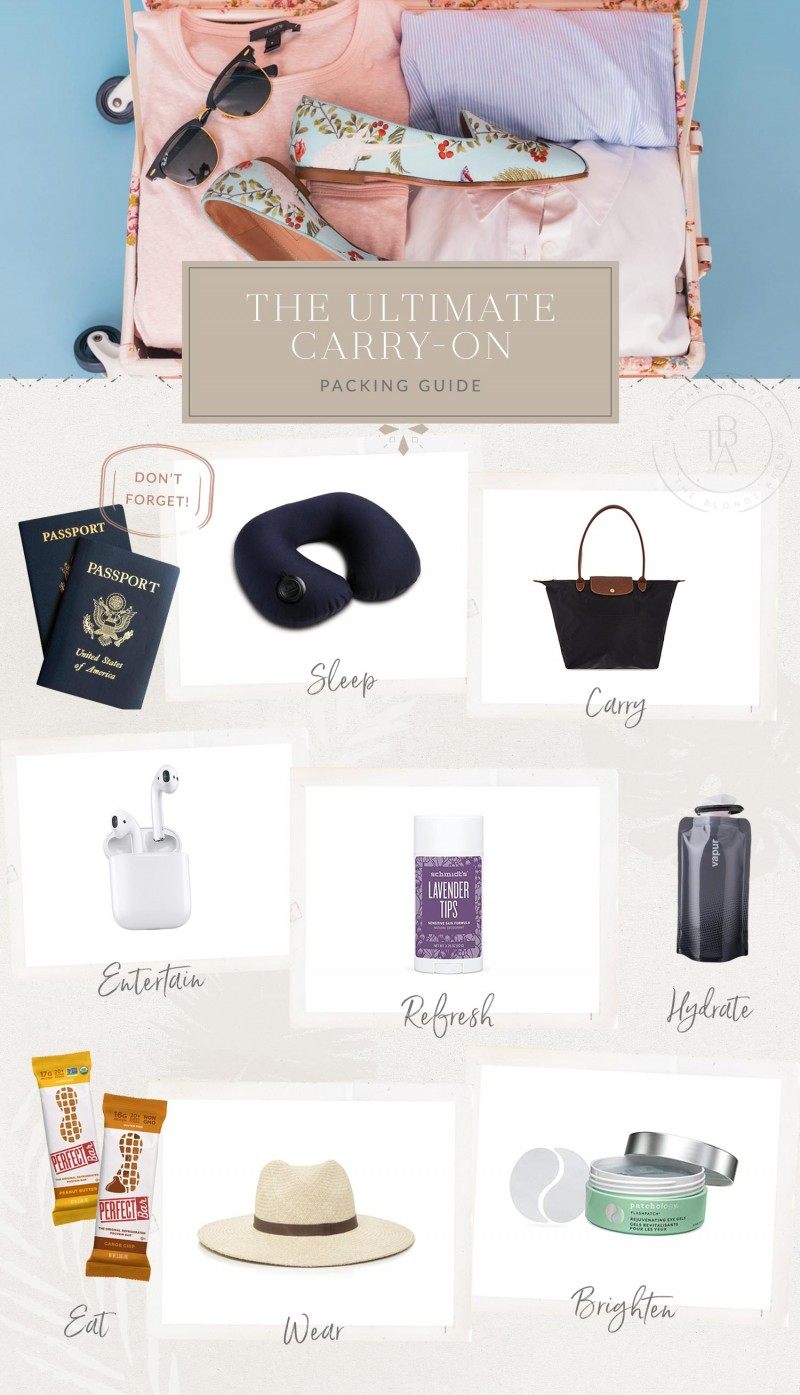 The Ultimate Carry-On Packing Guide • The Blonde Abroad