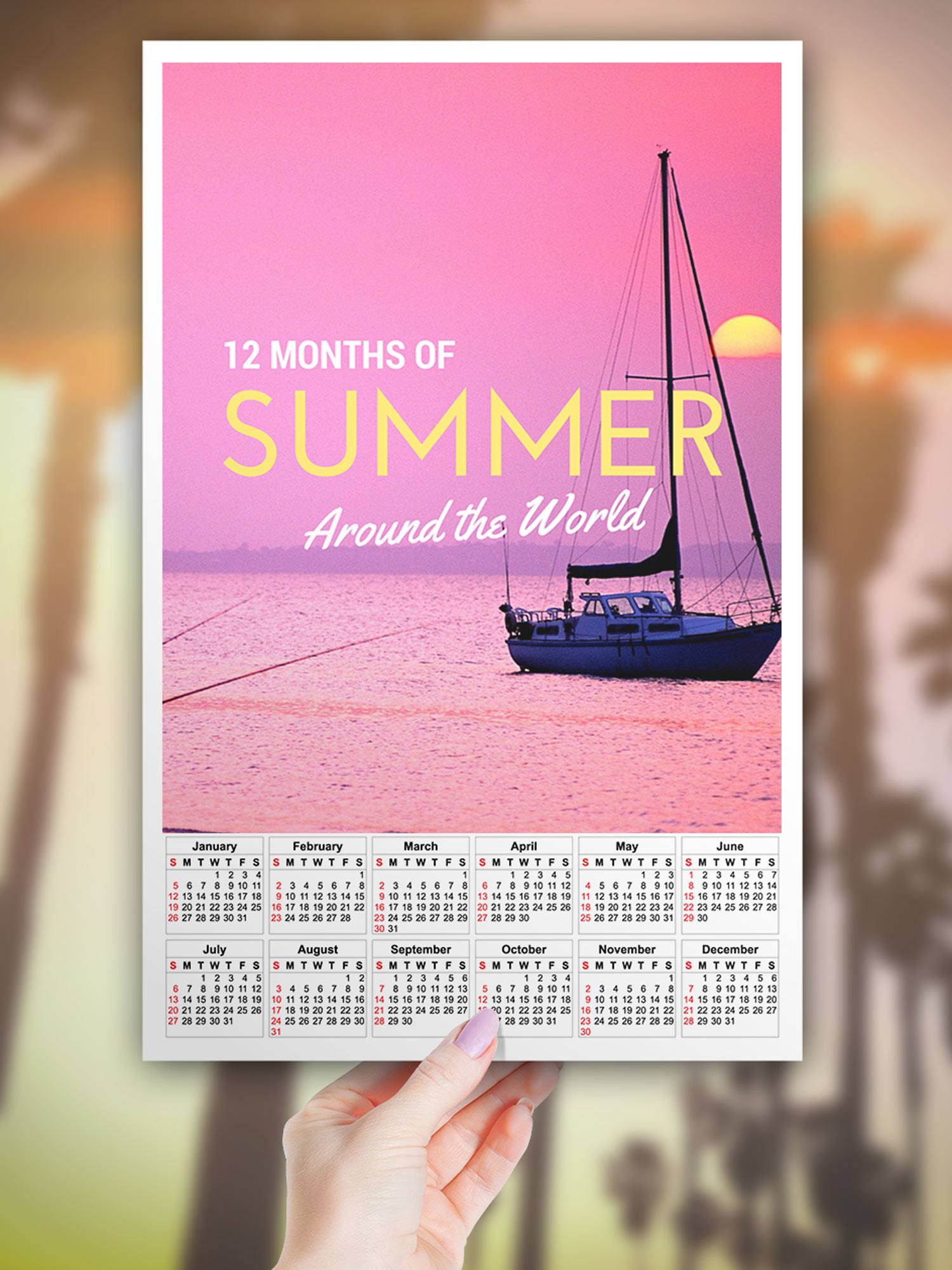 12 Months of Summer Around the World