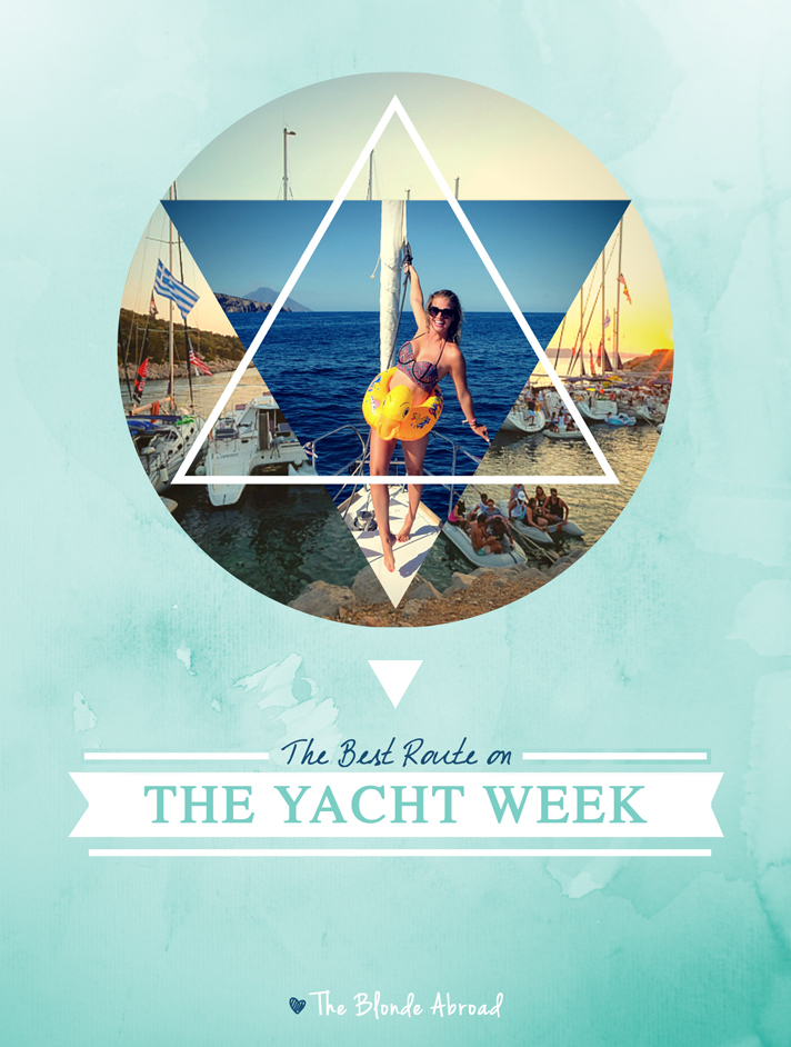 best yacht week route