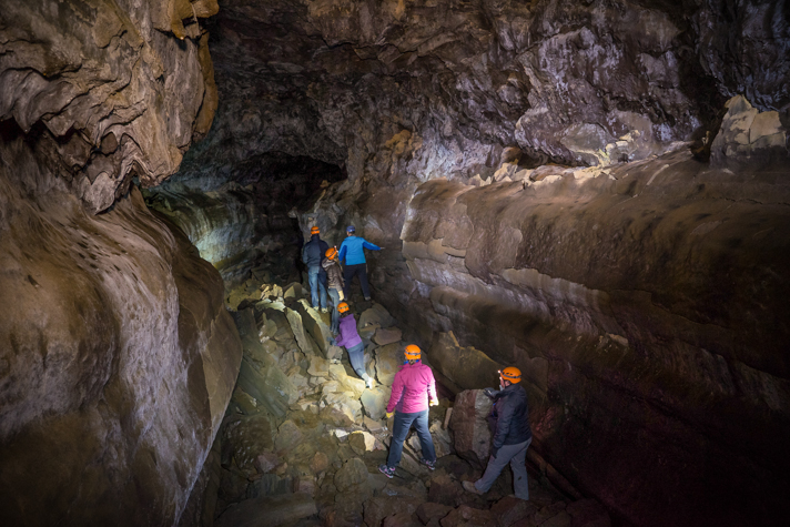 Lava Tube Caving Iceland