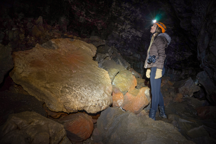 Lava Tube Caving Iceland