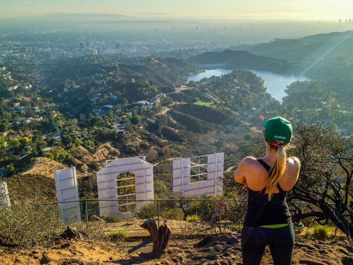 Behind Hollywood Sign