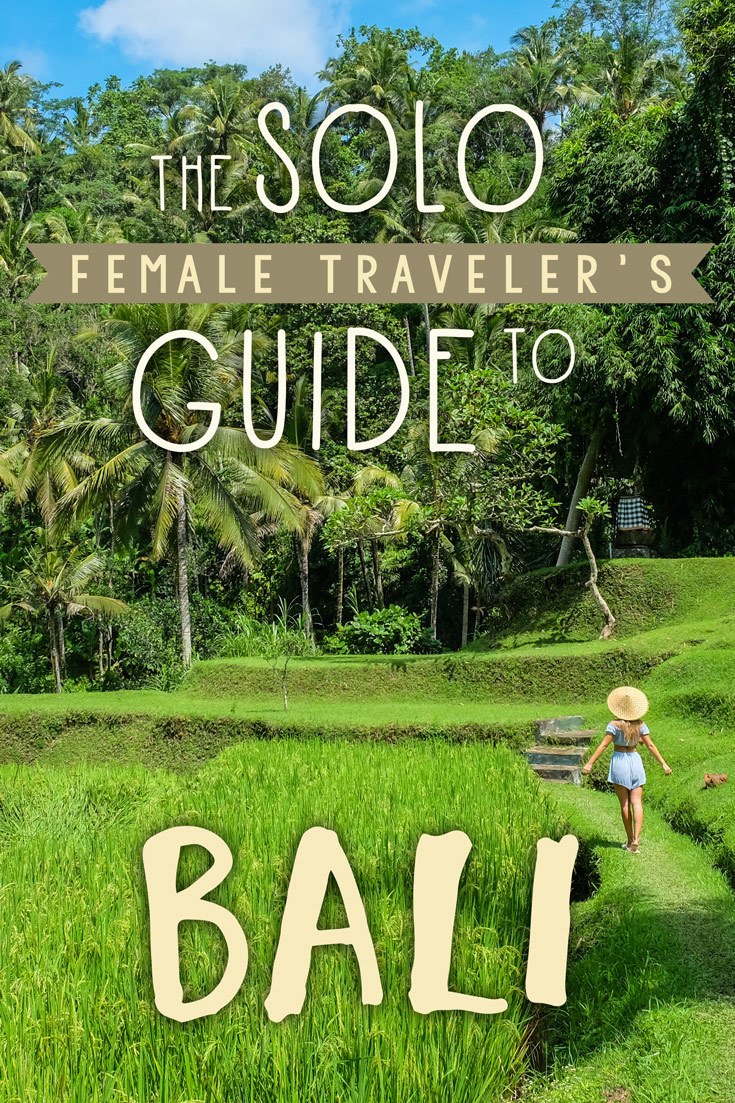 solo female traveller bali