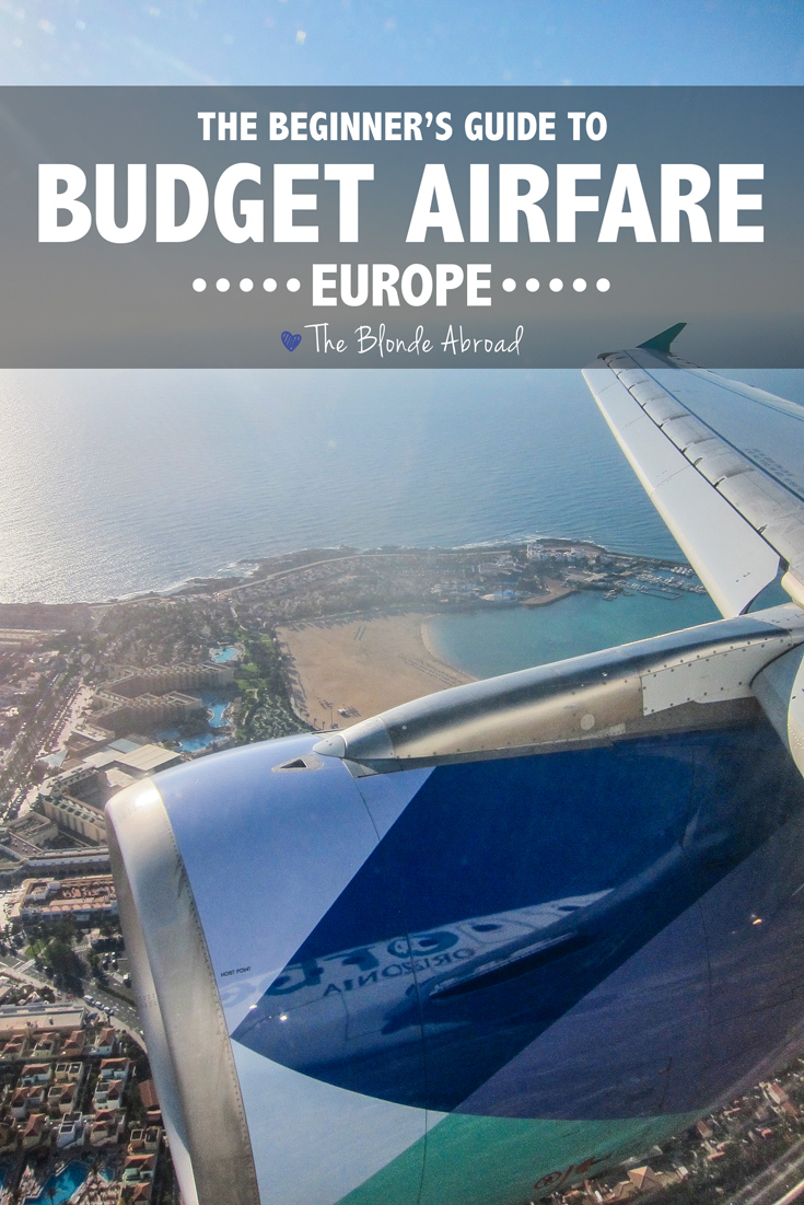 Budget Airfare in Europe