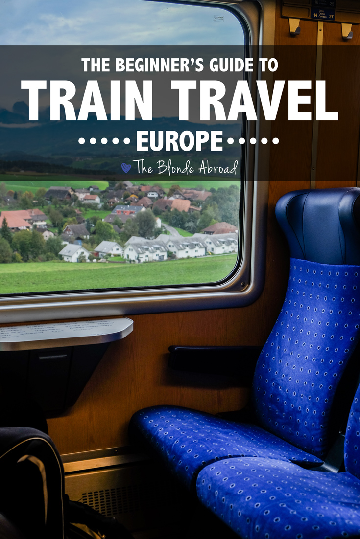 travel europe by train student