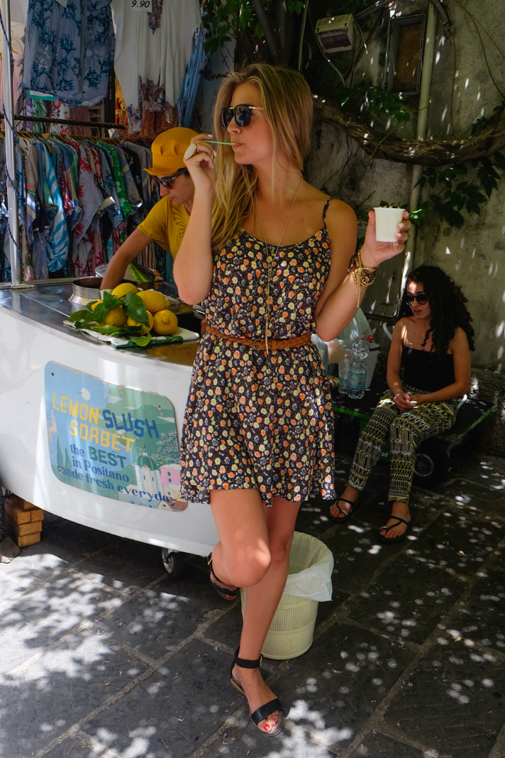 Limoncello in Positano