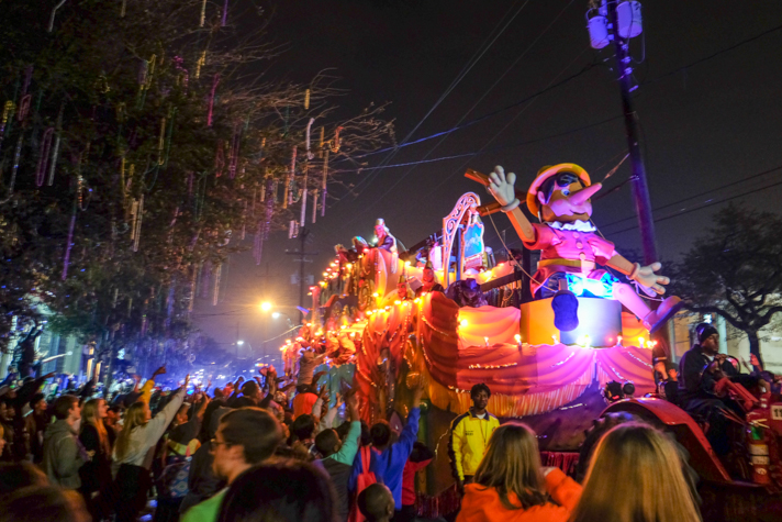 Mardi Gras in New Orleans