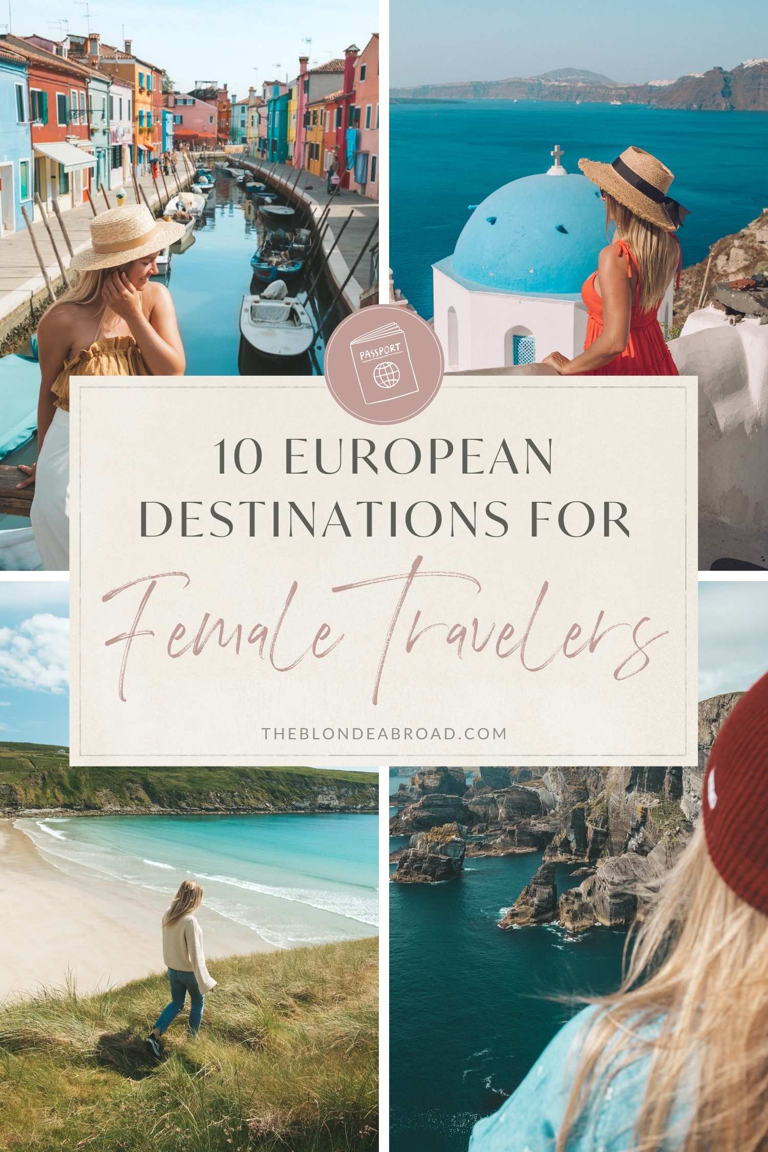 10 European Destinations for Female Travelers