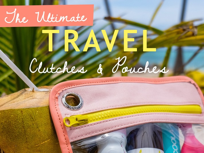 The Ultimate Travel Clutches and Pouches by TRUFFLE • The Blonde Abroad