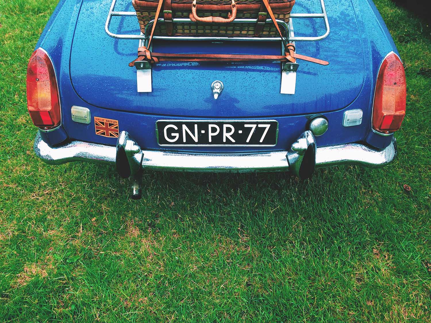 vintage UK Car