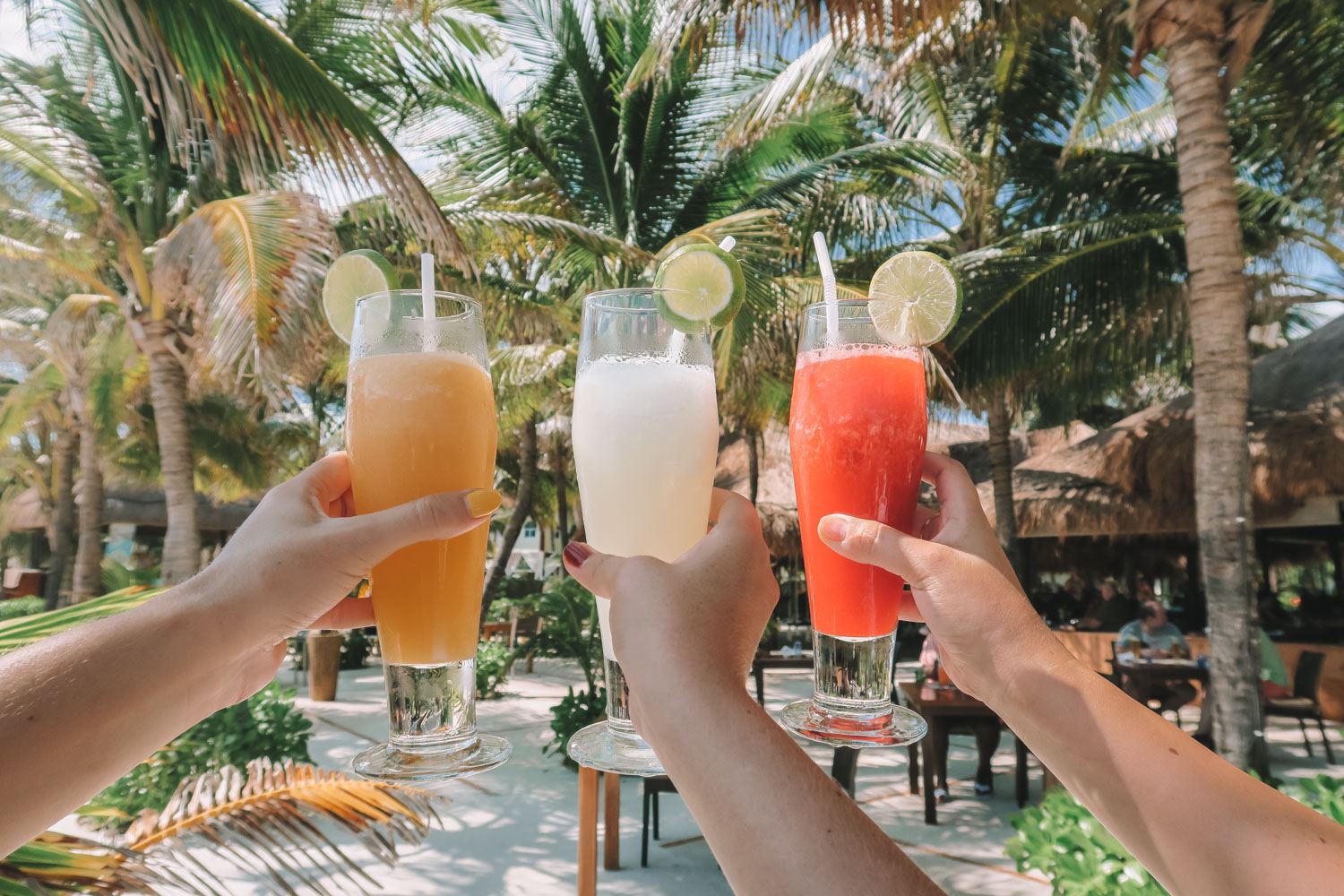 Drinks in Riviera Maya