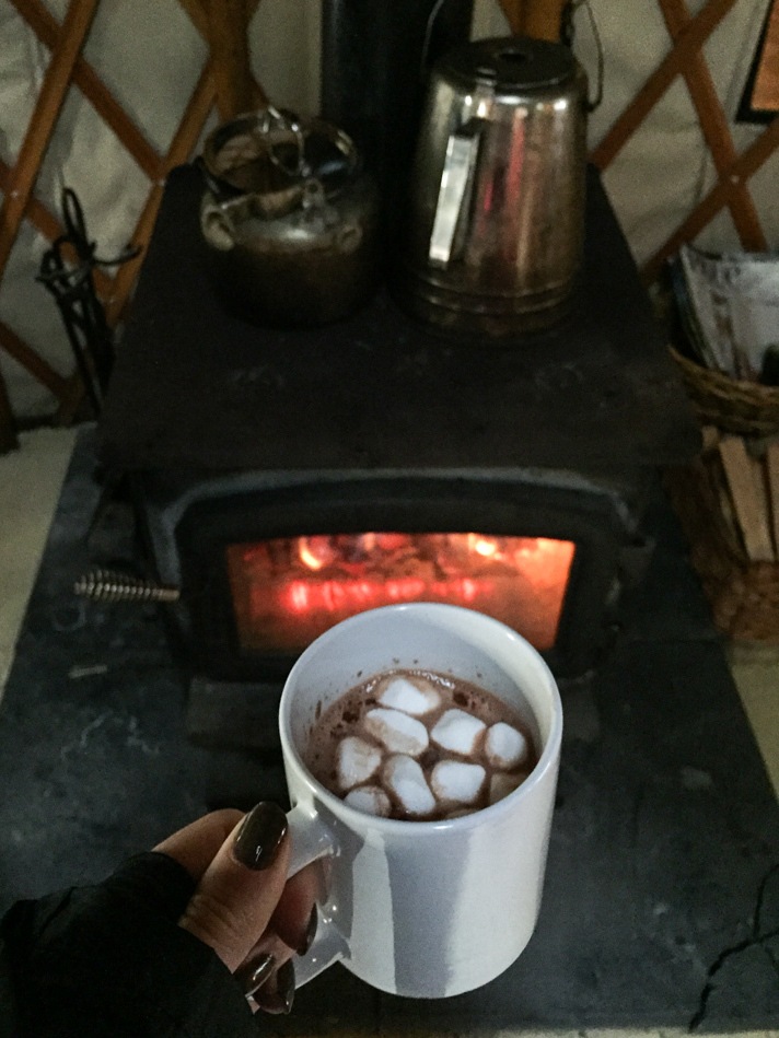 Hot Cocoa by Fire