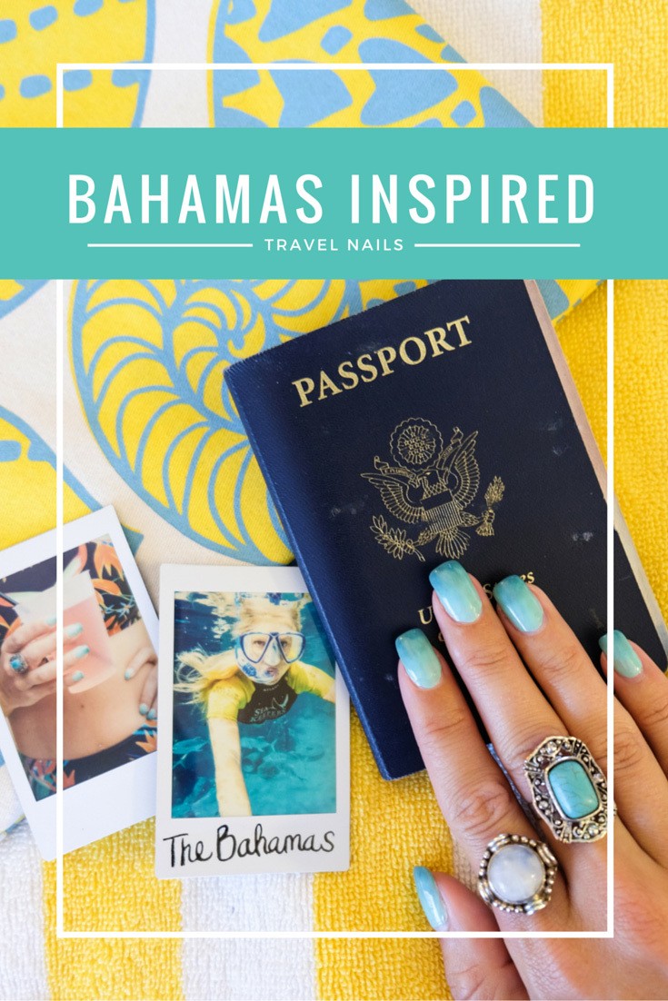 Bahamas-Inspired Travel Nails