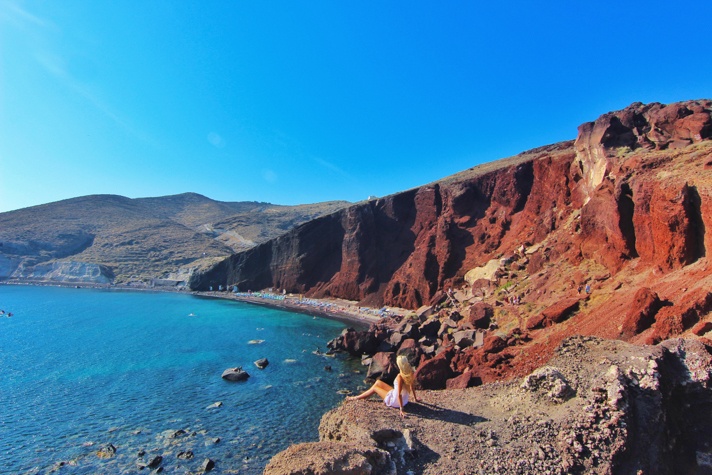 Cliffs of Akrotiri Greece