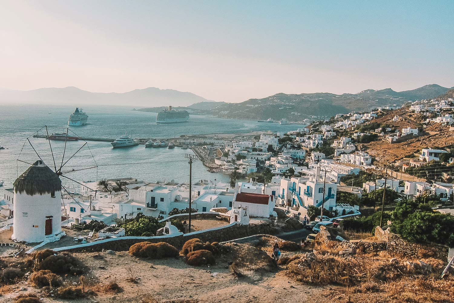 Mykonos Cityscape