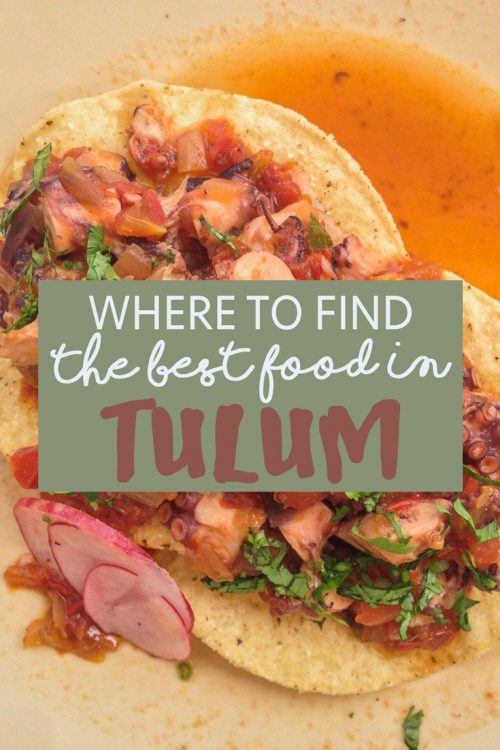 Where To Find The Best Food In Tulum • The Blonde Abroad