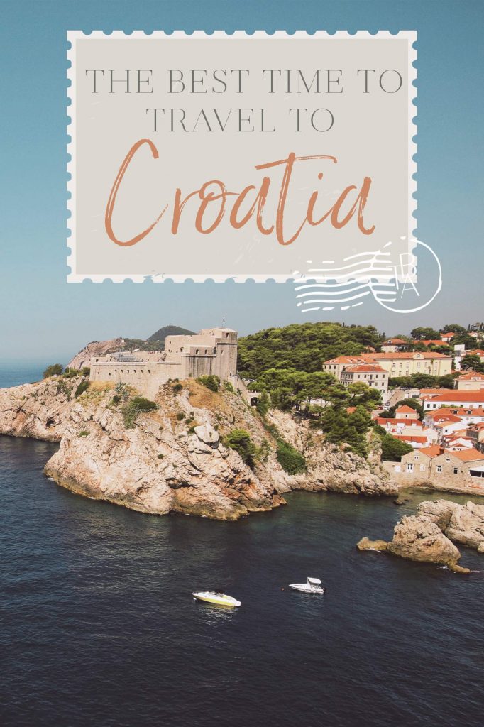 hottest time to visit croatia