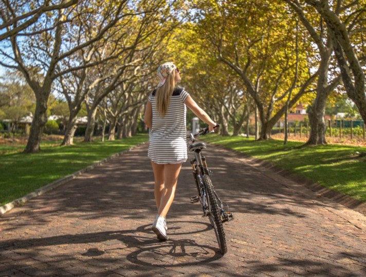 Biking Stellenbosch