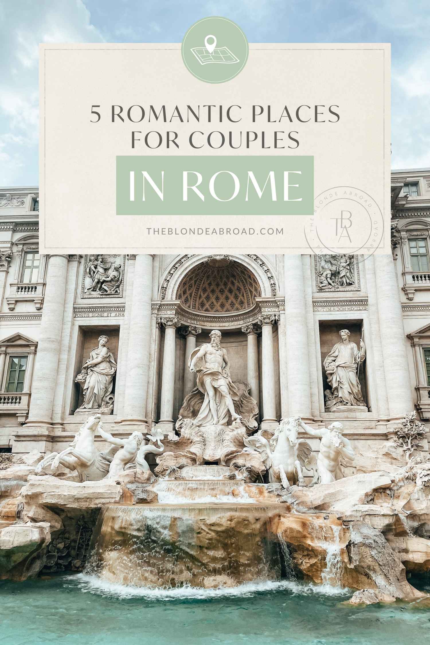 5 Romantic Places for Couples in Rome