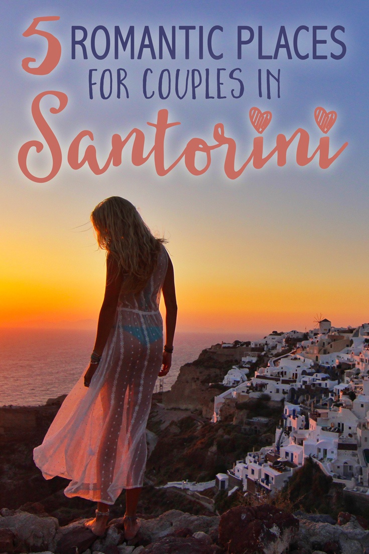 Romantic Places for Couples in Santorini