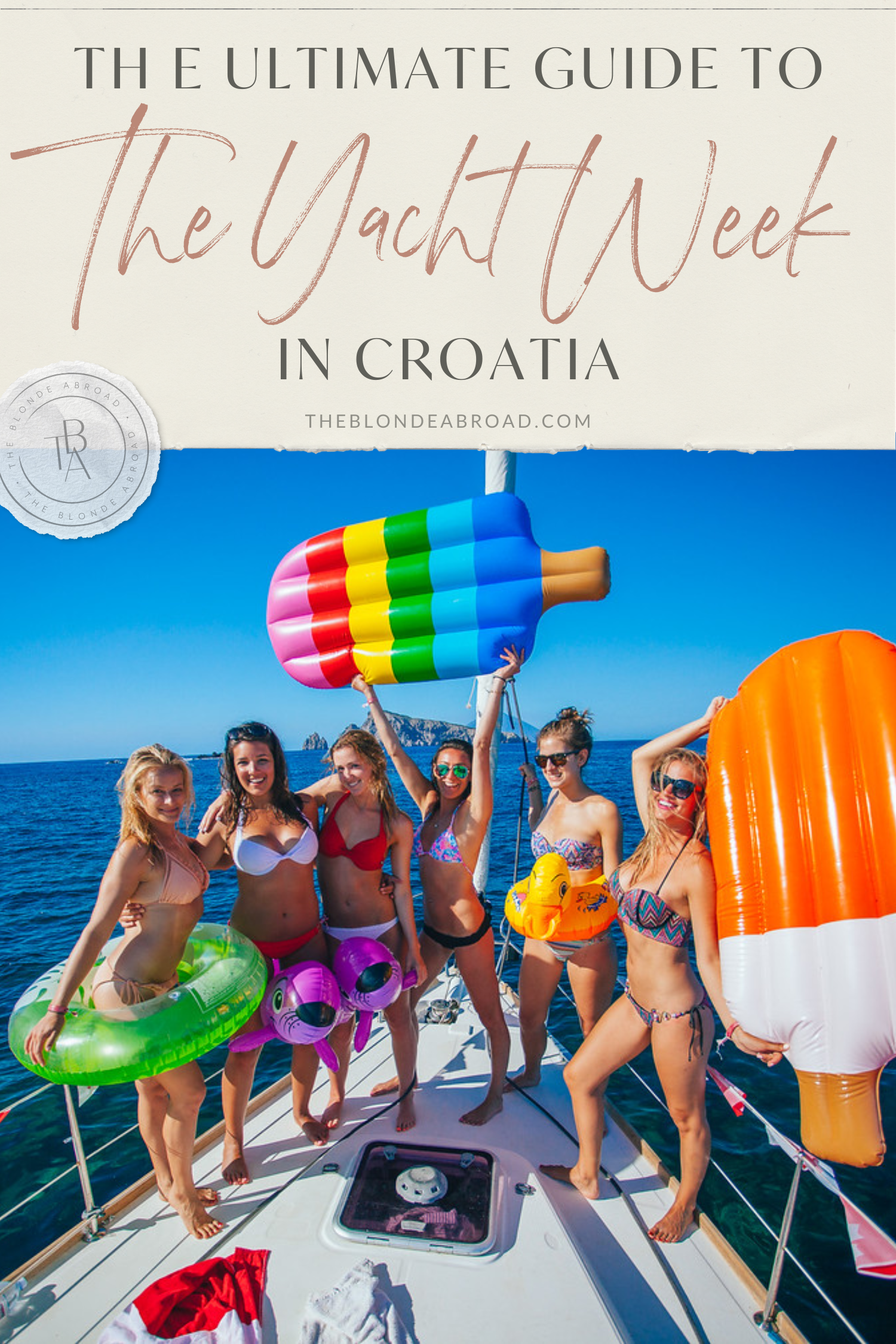 The Ultimate Guide to The Yacht Week Croatia